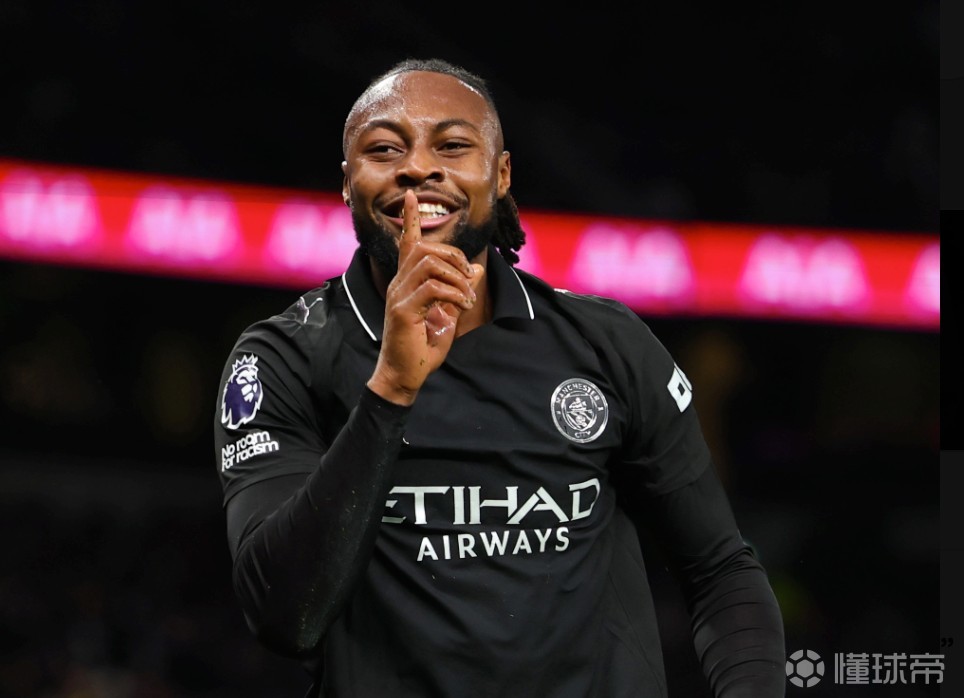 五大联赛球队冬窗支出榜：曼城9500万欧第1，水晶宫8970万第2