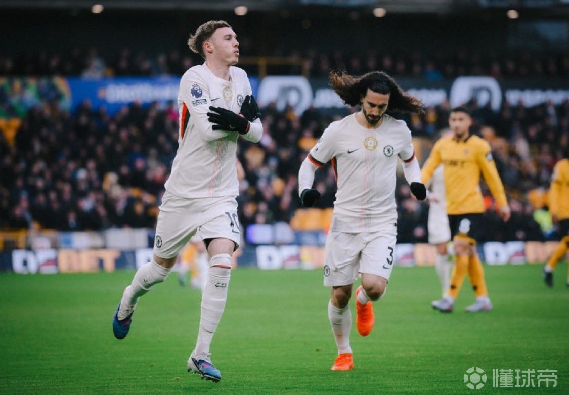 7场5球，狼队是帕尔默英超生涯进球并列最多的对手